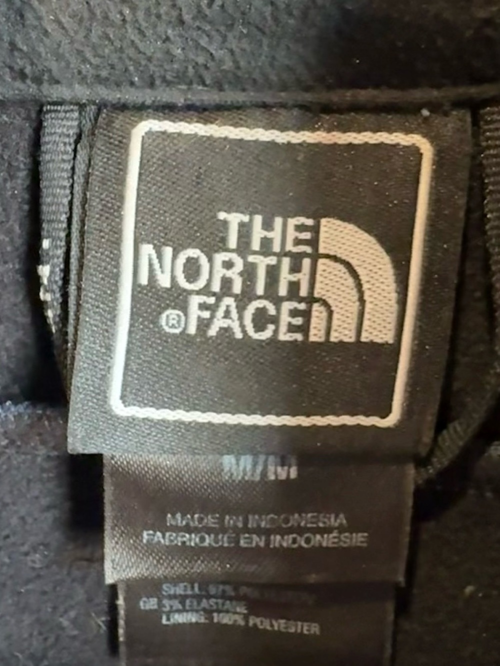 The North Face TNF Apex Women’s Blue Softshell Full Zip Jacket Medium - Picture 6 of 7